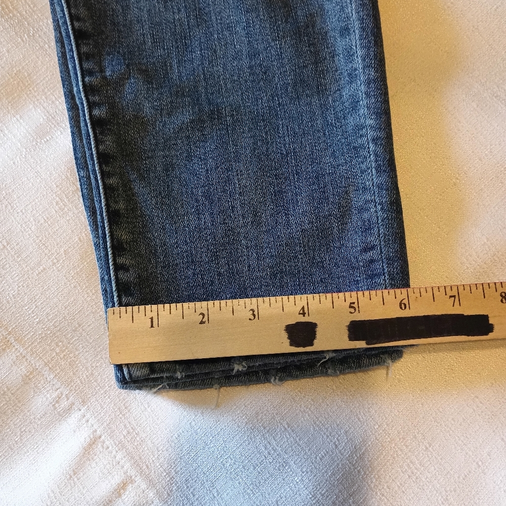 JUDY BLUE Jeans Women's Size 11/30 High-Rise Boyfriend Fit Distressed Stretch. - Picture 16 of 16